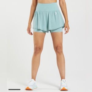 Gymshark Vital Seamless 2.0 2-in-1 Shorts - Black Marl